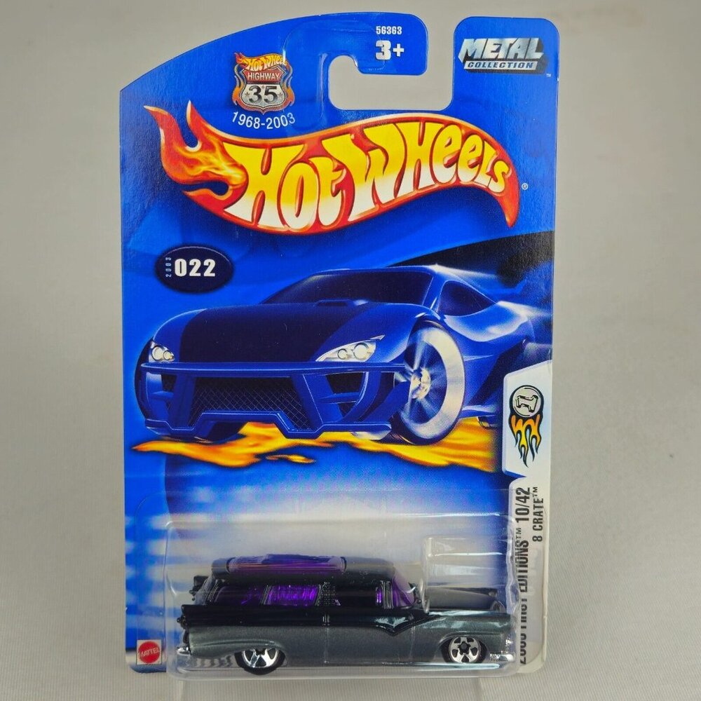 2003‎ #022 Hot Wheels 1st Edition 10/42 35th Anniversary 8 Crate MINT (K211)